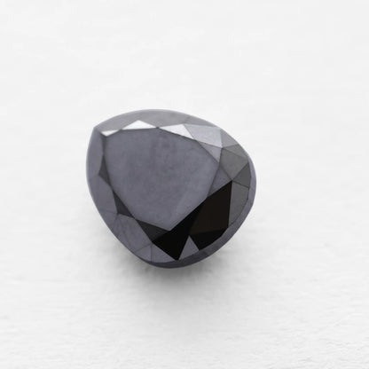 1.68 Ct Pear Brilliant Cut Salt and Pepper Diamond