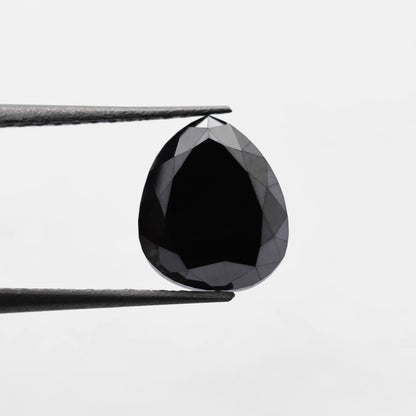 1.68 Ct Pear Brilliant Cut Salt and Pepper Diamond