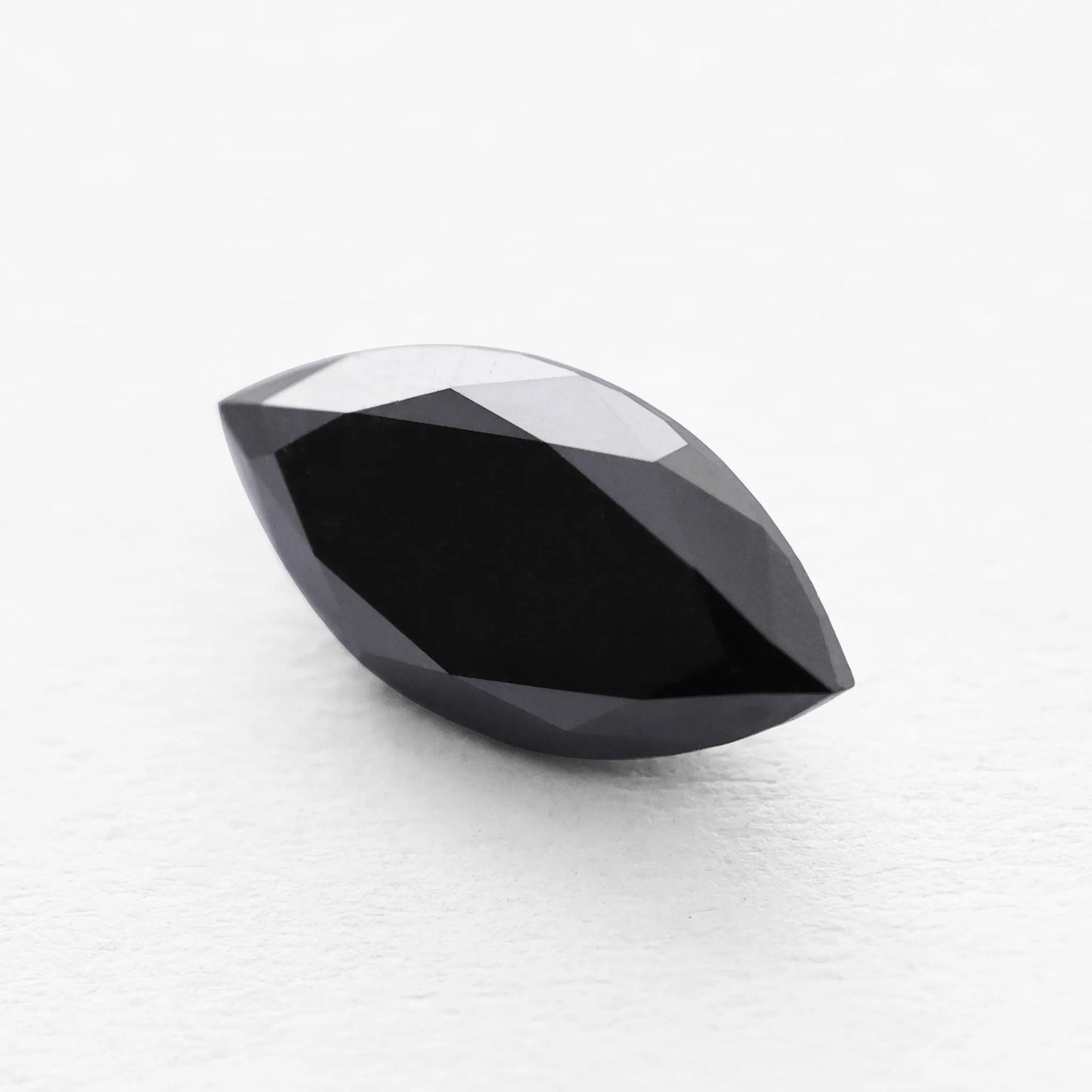 1.58 Ct Marquise Brilliant Cut Salt and Pepper Diamond