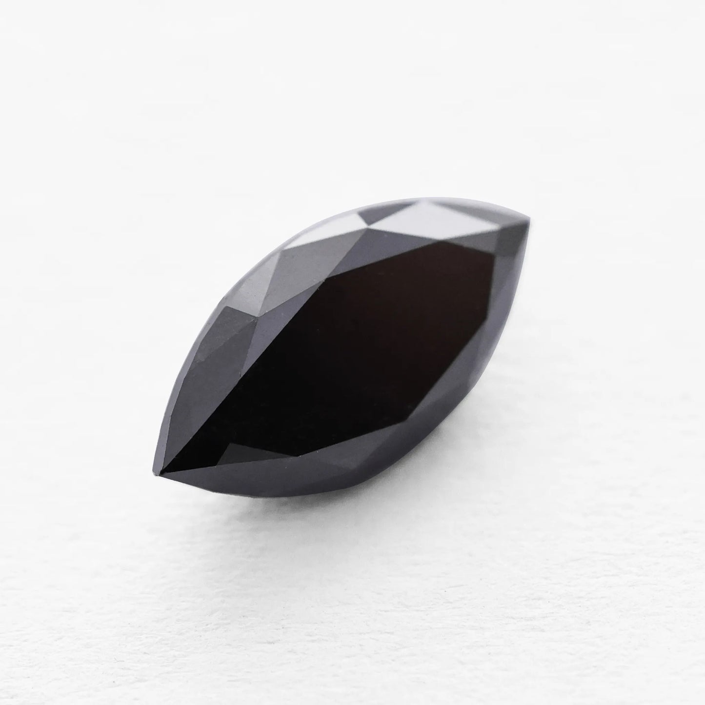 1.58 Ct Marquise Brilliant Cut Salt and Pepper Diamond