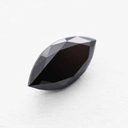 1.58 Ct Marquise Brilliant Cut Salt and Pepper Diamond