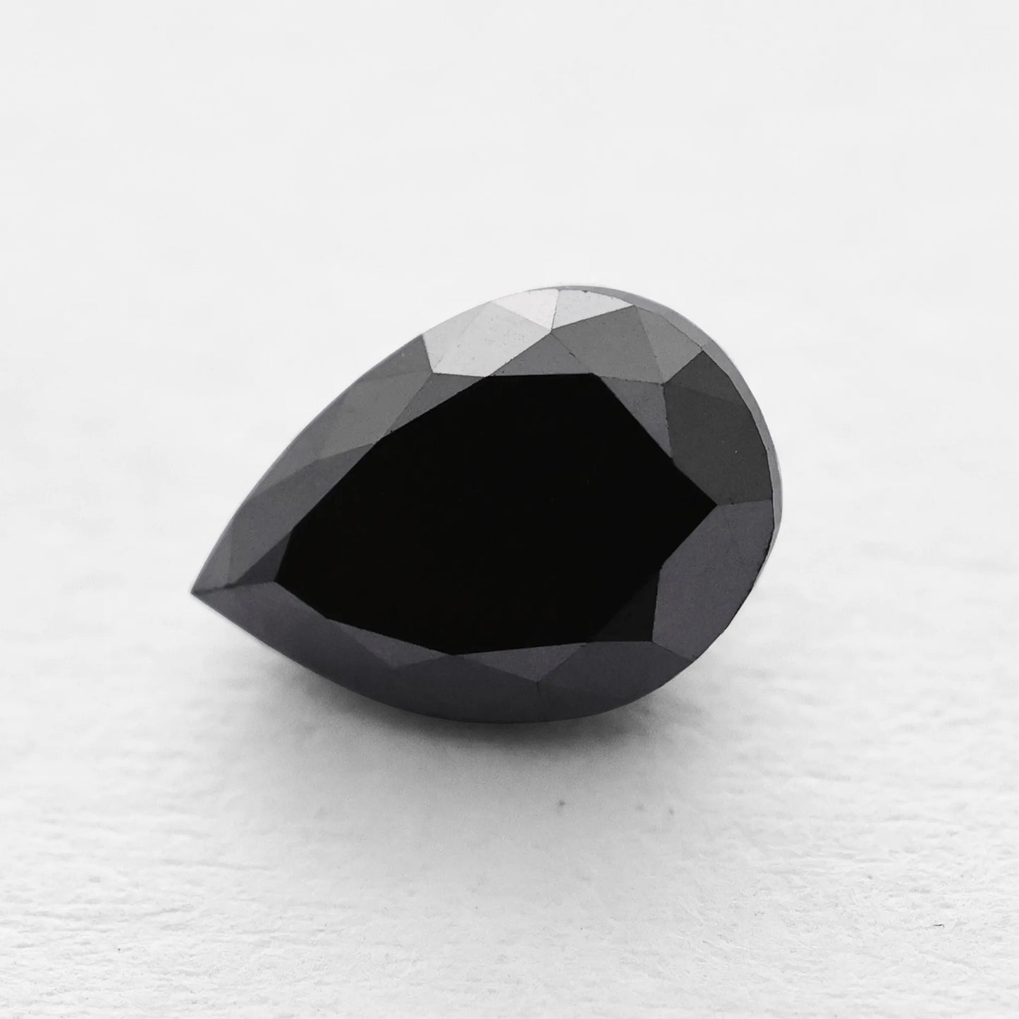 0.83 Ct Pear Brilliant Cut Salt and Pepper Diamond