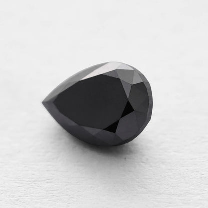 0.83 Ct Pear Brilliant Cut Salt and Pepper Diamond