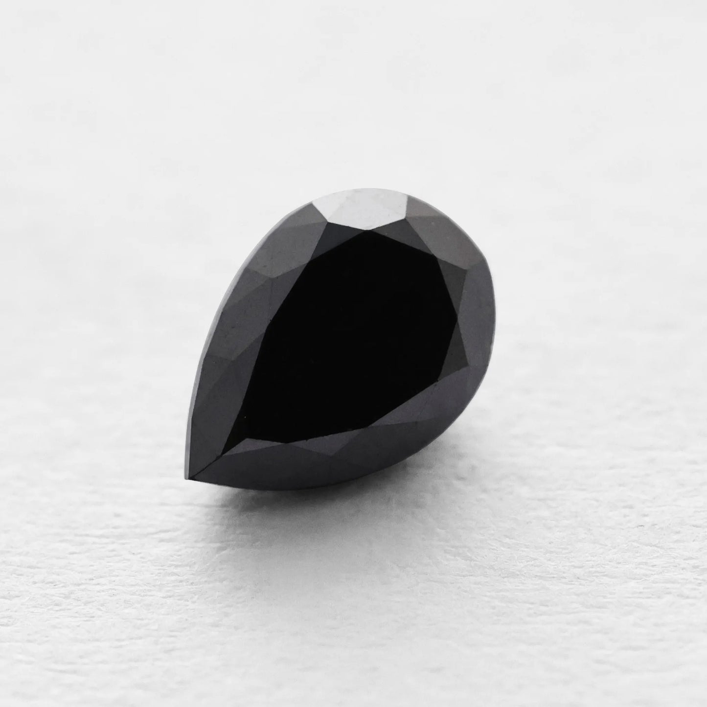 0.83 Ct Pear Brilliant Cut Salt and Pepper Diamond