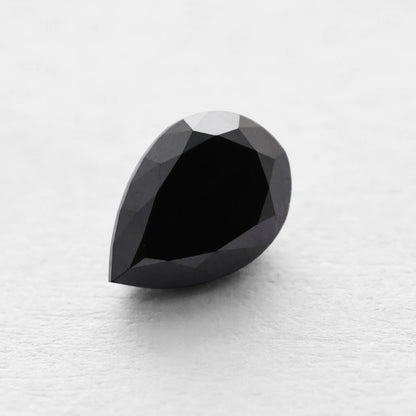 0.83 Ct Pear Brilliant Cut Salt and Pepper Diamond