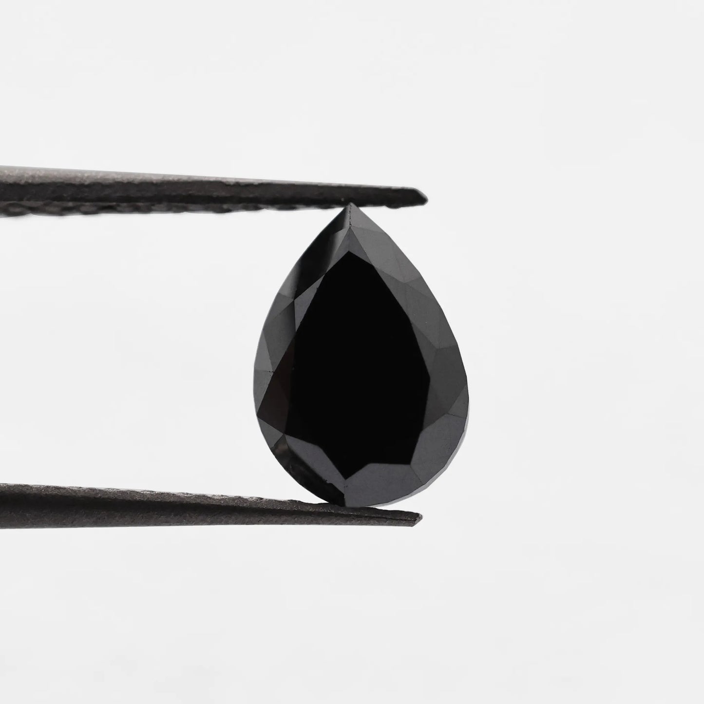 0.83 Ct Pear Brilliant Cut Salt and Pepper Diamond