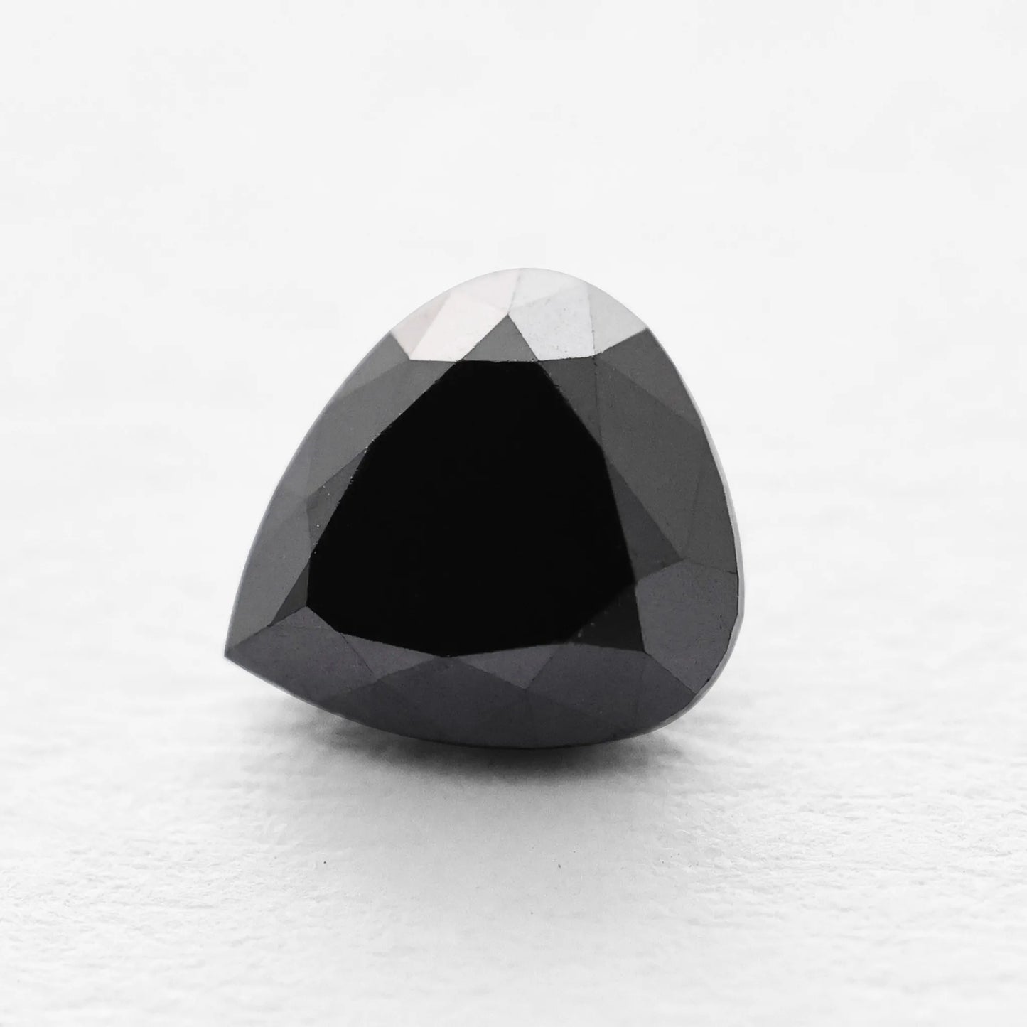 0.77 Ct Pear Brilliant Cut Salt and Pepper Diamond