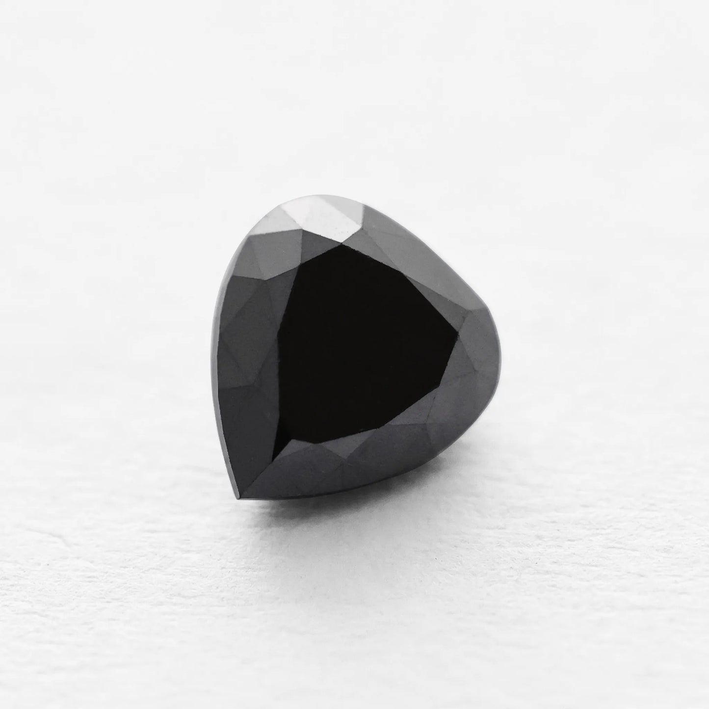 0.77 Ct Pear Brilliant Cut Salt and Pepper Diamond