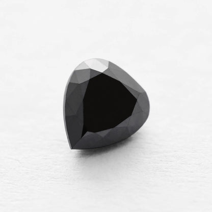 0.77 Ct Pear Brilliant Cut Salt and Pepper Diamond