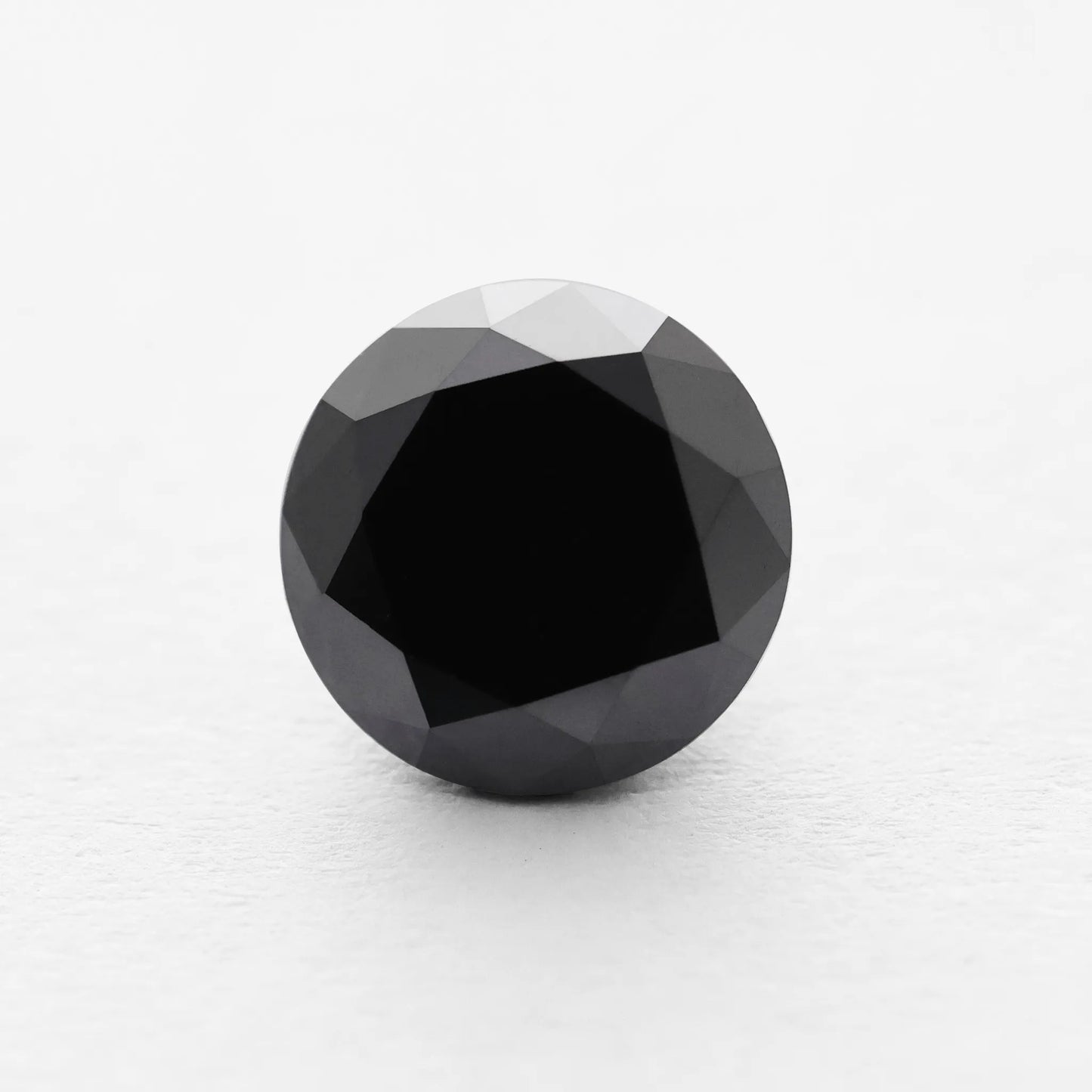 4.10 Ct Round Brilliant Cut Salt and Pepper Diamond