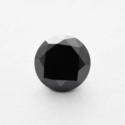 4.10 Ct Round Brilliant Cut Salt and Pepper Diamond