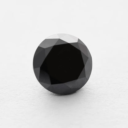 4.10 Ct Round Brilliant Cut Salt and Pepper Diamond