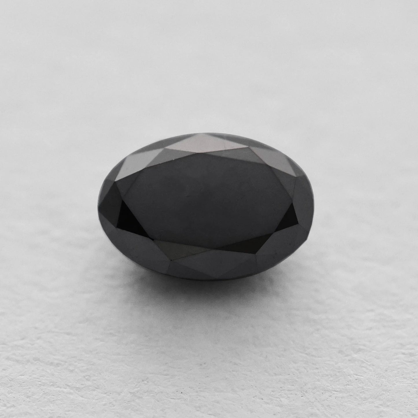 0.60 Ct Oval Brilliant Cut Salt and Pepper Diamond