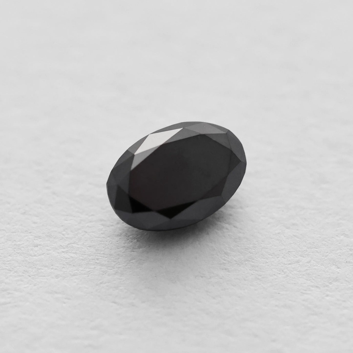 0.60 Ct Oval Brilliant Cut Salt and Pepper Diamond