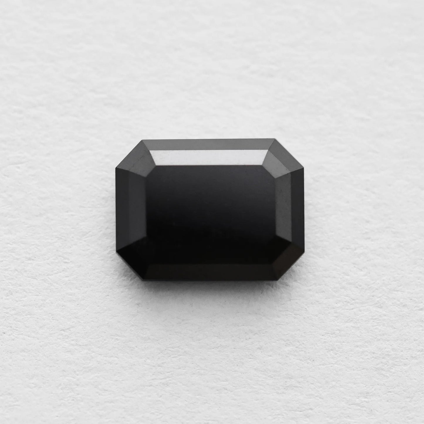 1.38 Ct Emerald Brilliant Cut Salt and Pepper Diamond
