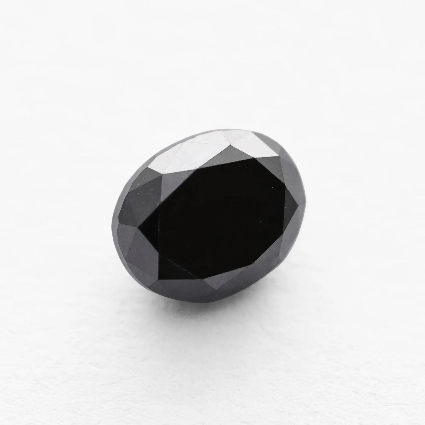 1.83 Ct Oval Brilliant Cut Salt and Pepper Diamond