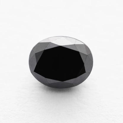 1.83 Ct Oval Brilliant Cut Salt and Pepper Diamond