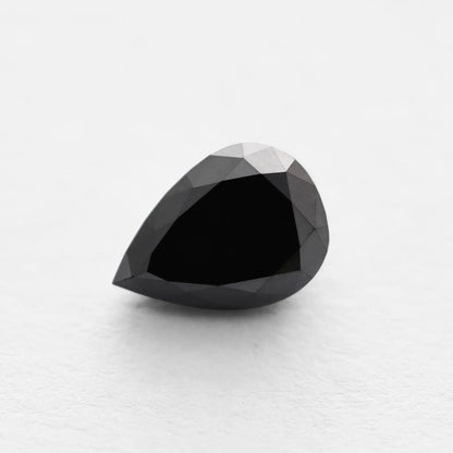 1.26 Ct Pear Brilliant Cut Salt and Pepper Diamond