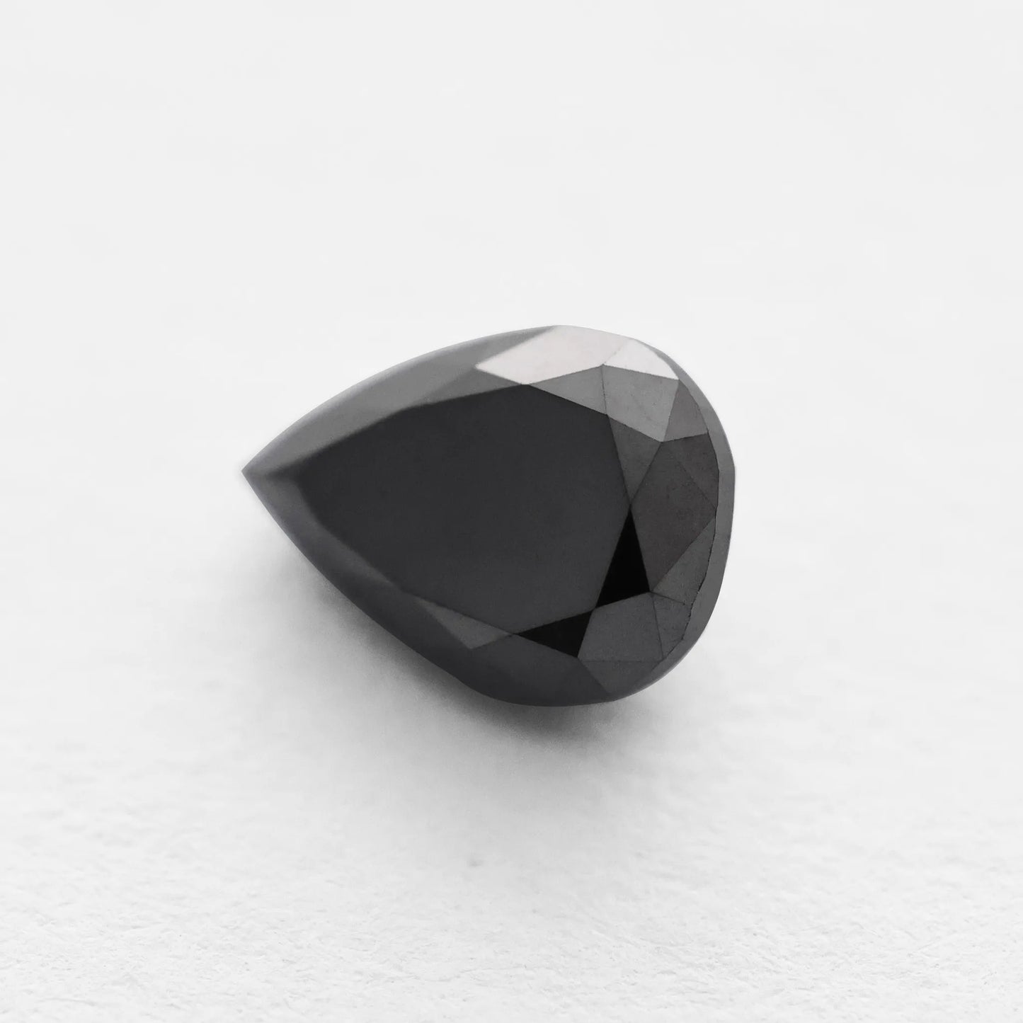 1.26 Ct Pear Brilliant Cut Salt and Pepper Diamond