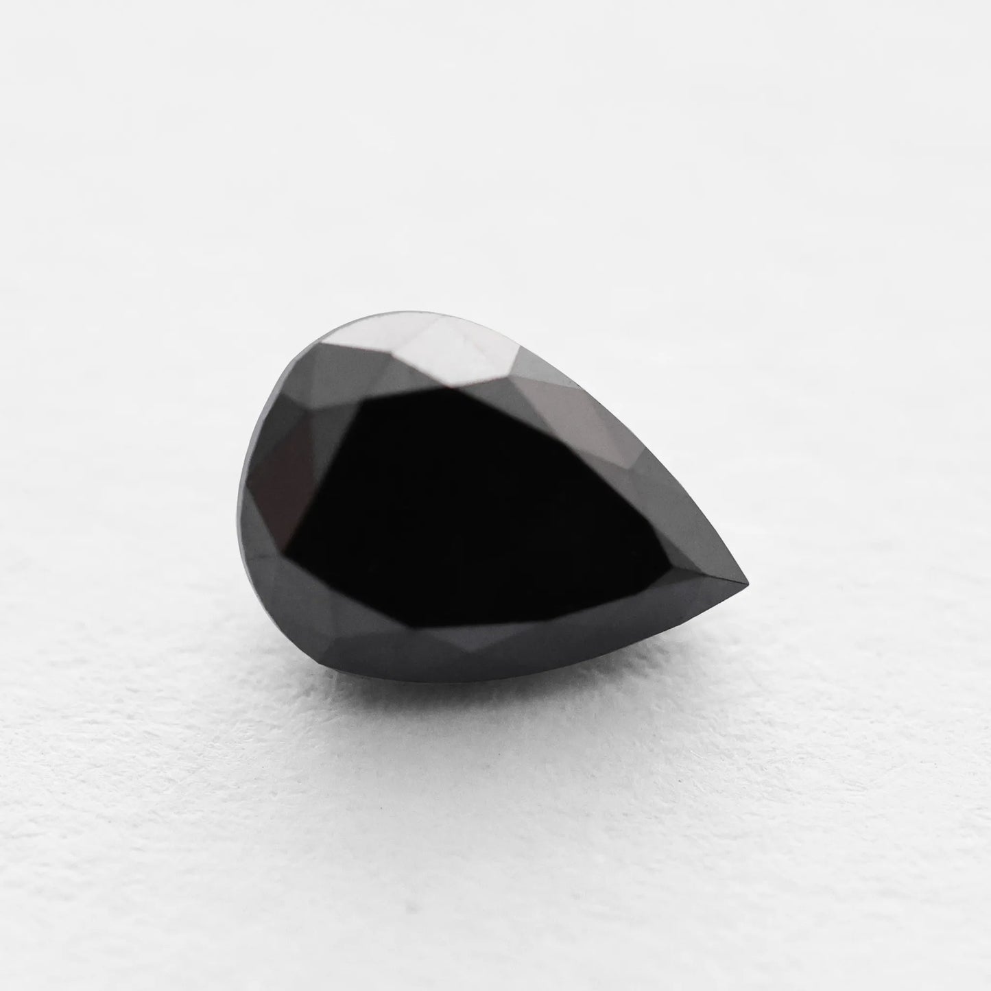 1.26 Ct Pear Brilliant Cut Salt and Pepper Diamond