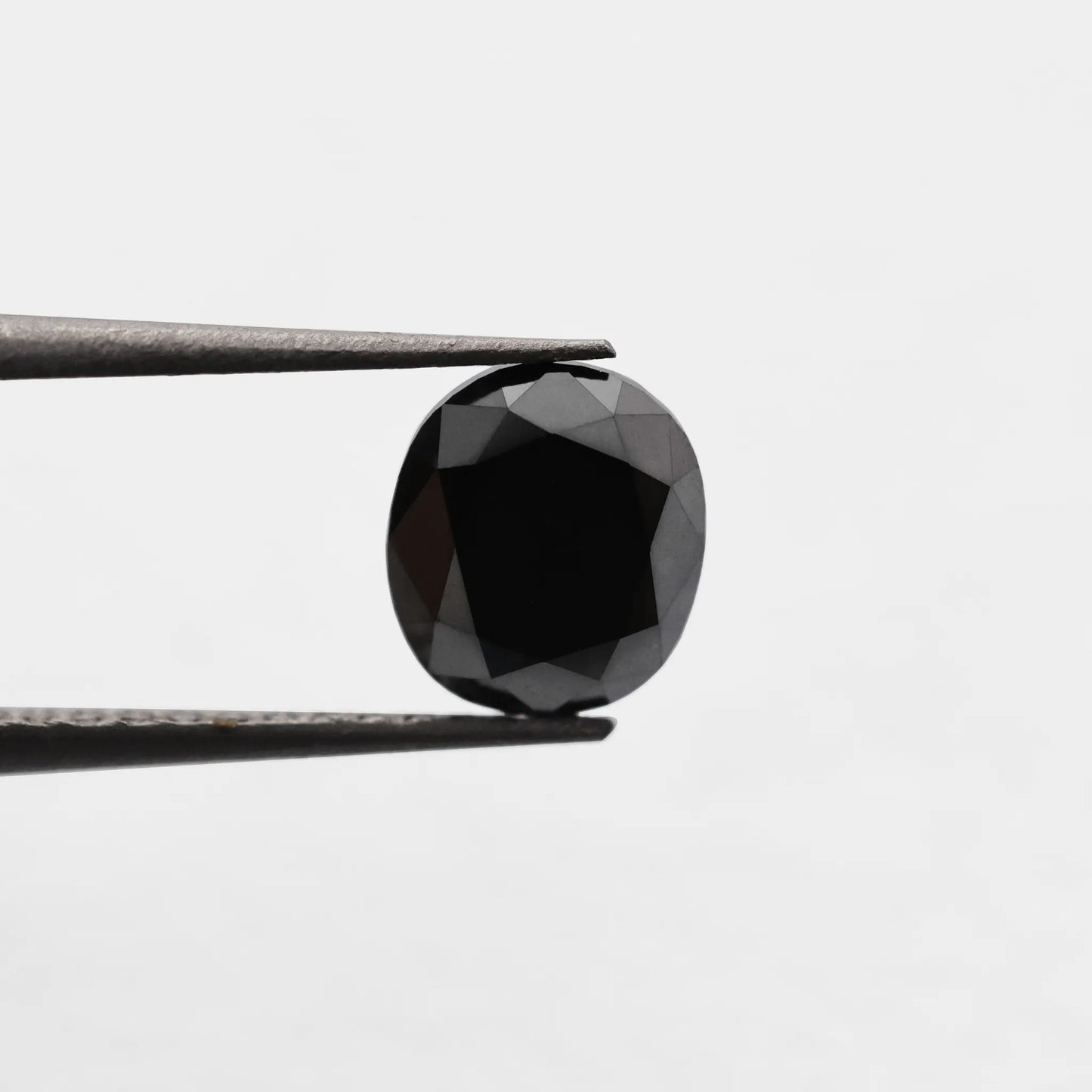 0.88 Ct Cushion Brilliant cut Salt and Pepper Diamond