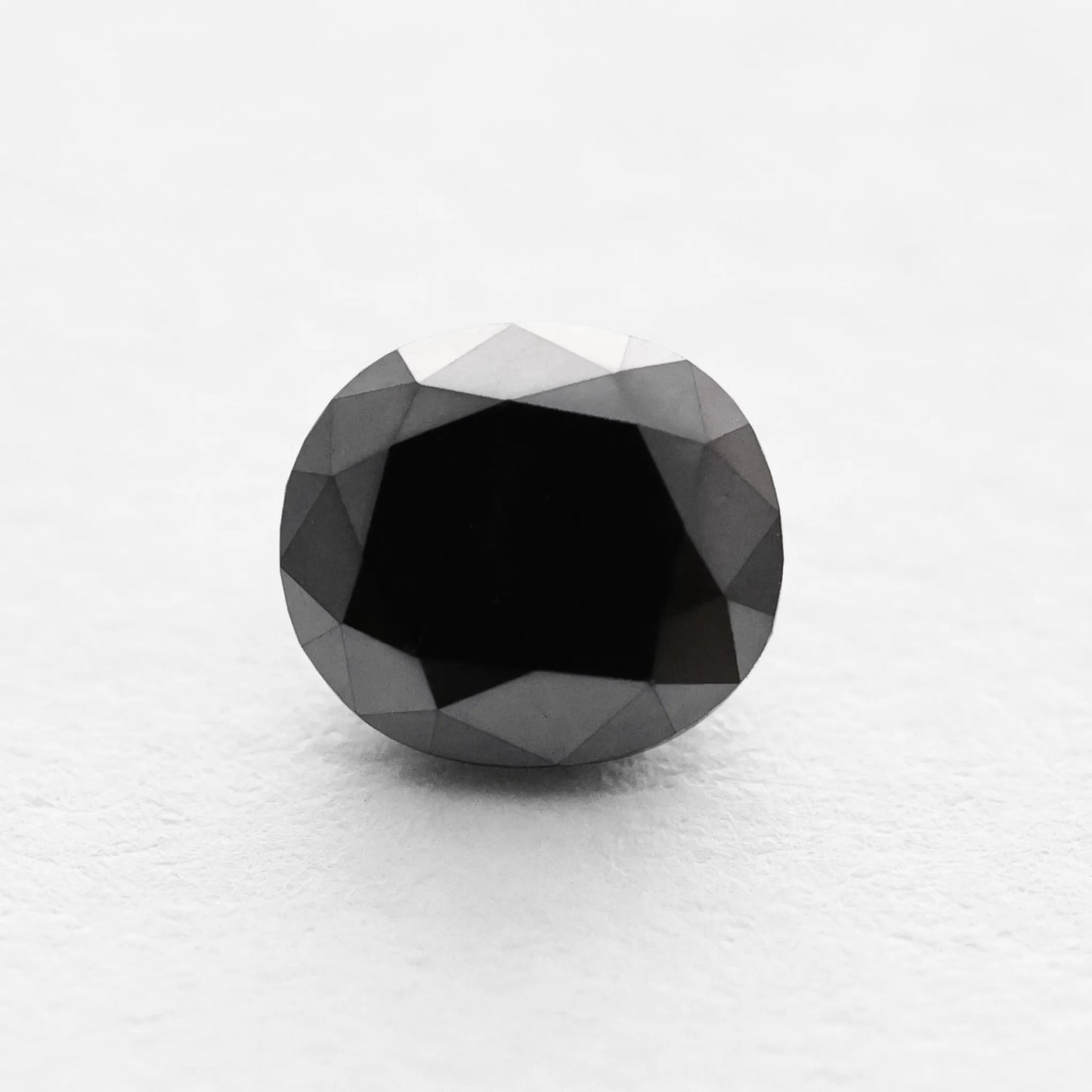 0.88 Ct Cushion Brilliant cut Salt and Pepper Diamond