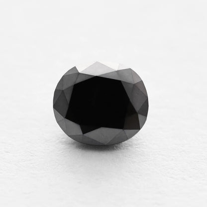 0.88 Ct Cushion Brilliant cut Salt and Pepper Diamond