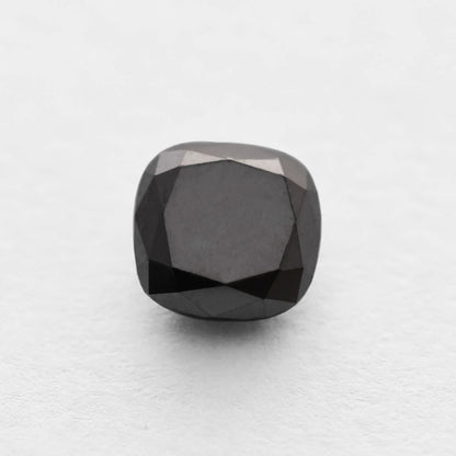 2.22 Ct Cushion Brilliant Cut Salt and Pepper Diamond