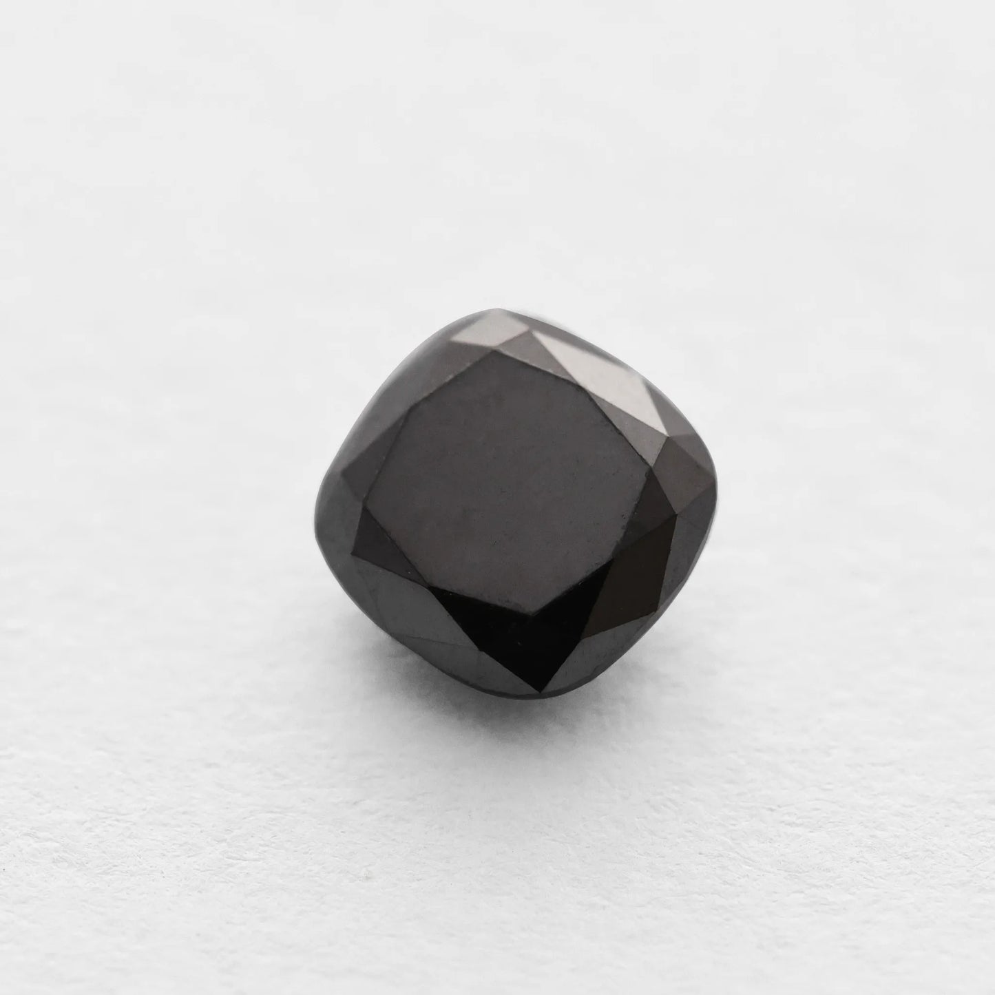 2.22 Ct Cushion Brilliant Cut Salt and Pepper Diamond