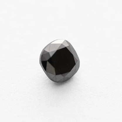 1.16 Ct Cushion Brilliant Cut Salt and Pepper Diamond