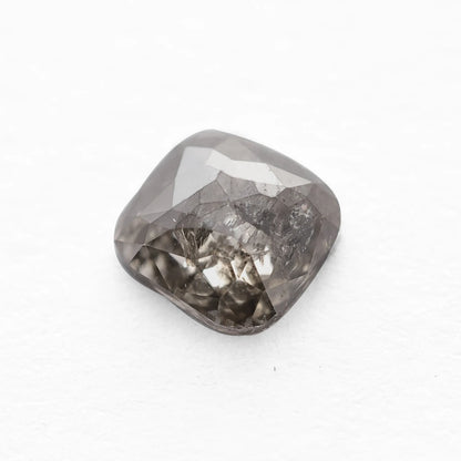 0.60 Ct Cushion Brilliant Cut Salt and Pepper Diamond