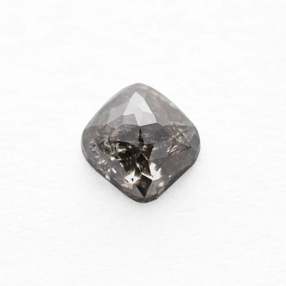 0.62 Ct Cushion Brilliant Cut Salt and Pepper Diamond