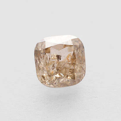 1.02 Ct Cushion Brilliant Cut Salt and Pepper Diamond
