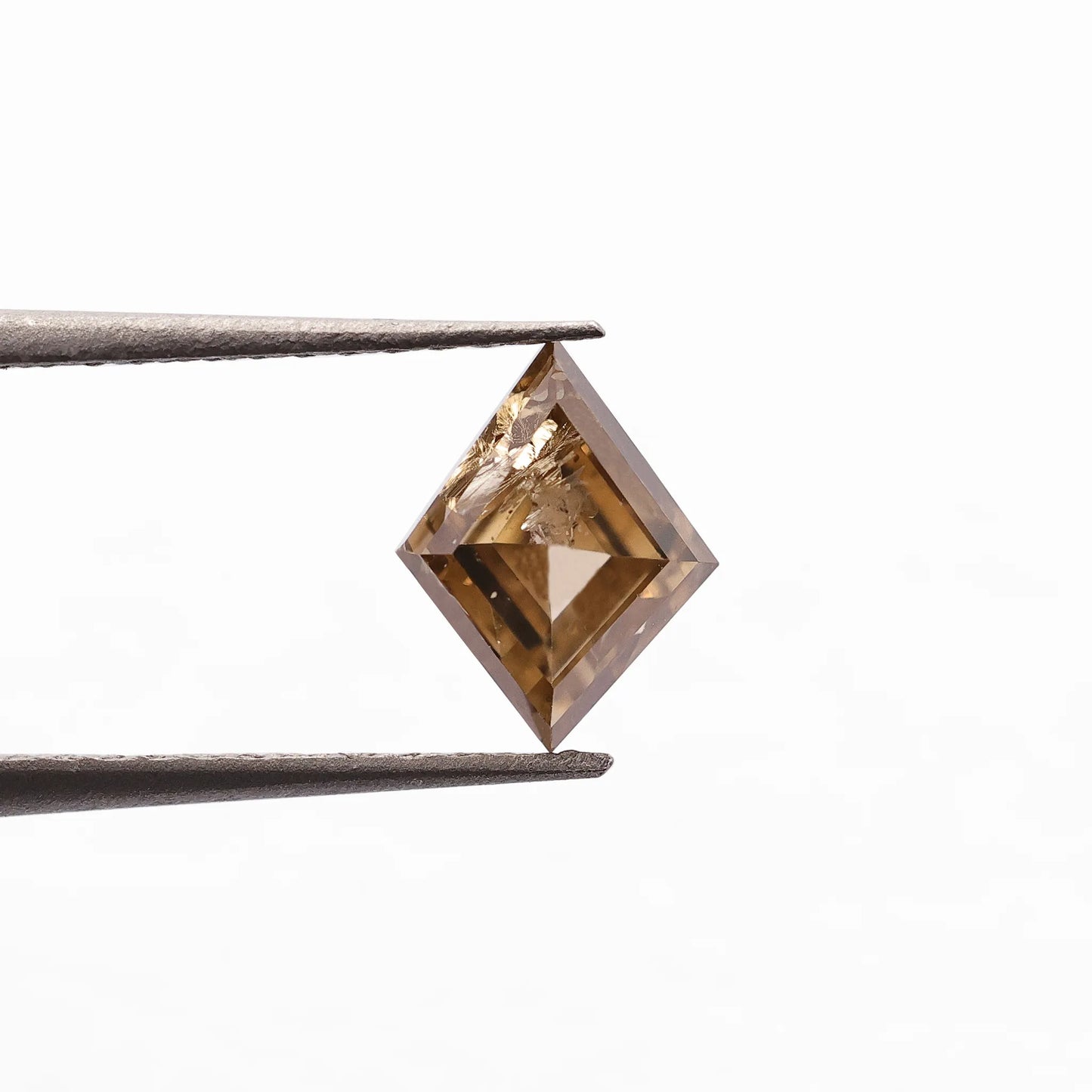 0.86 Ct Kite Brilliant Cut Salt and Pepper Diamond