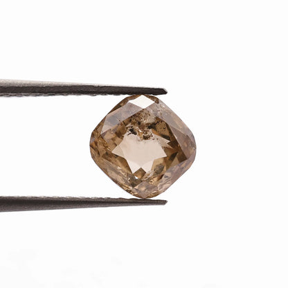 1.27 Ct Cushion Brilliant Cut Salt and Pepper Diamond