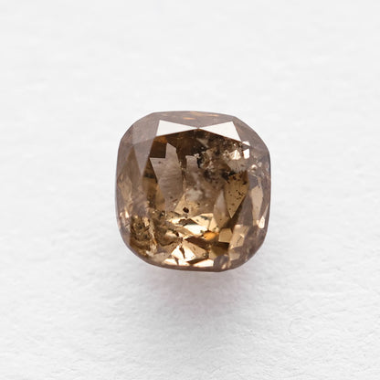 1.27 Ct Cushion Brilliant Cut Salt and Pepper Diamond