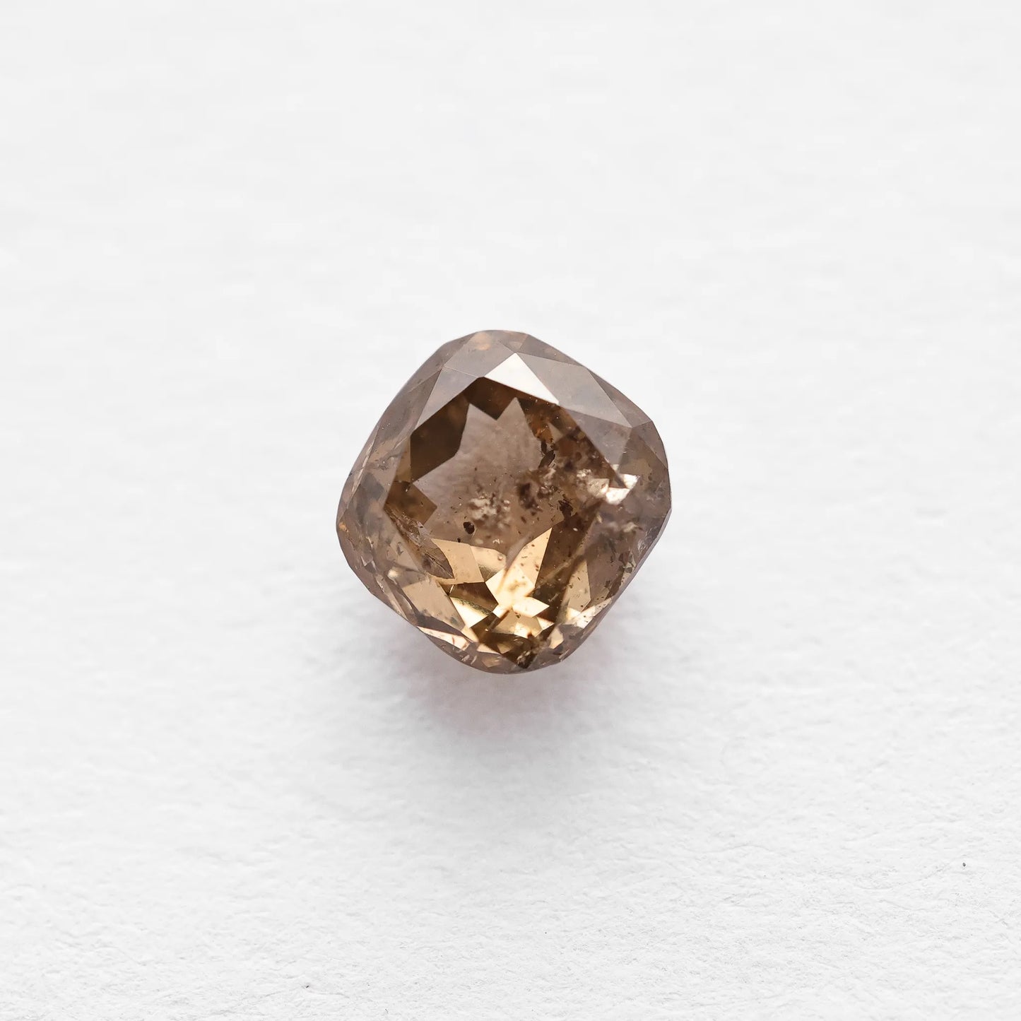 1.27 Ct Cushion Brilliant Cut Salt and Pepper Diamond