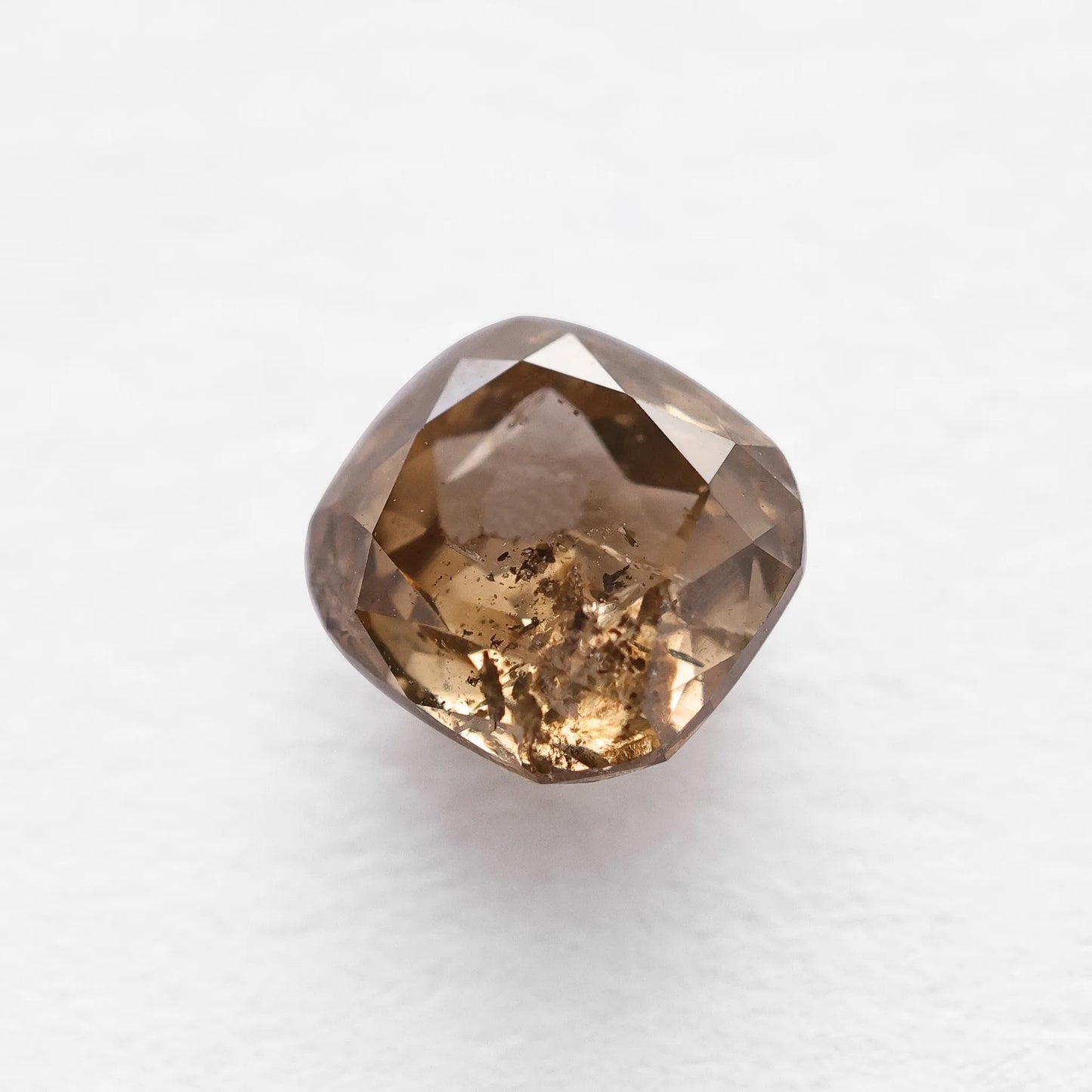 1.27 Ct Cushion Brilliant Cut Salt and Pepper Diamond