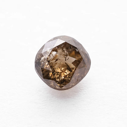 1.34 Ct Cushion Brilliant Cut Salt and Pepper Diamond