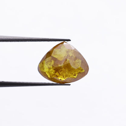 1.69 Ct Heart Brilliant Cut Salt and Pepper Diamond