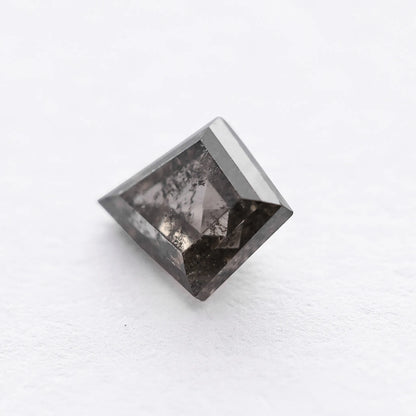 0.74 Ct Kite Brilliant Cut Salt and Pepper Diamond