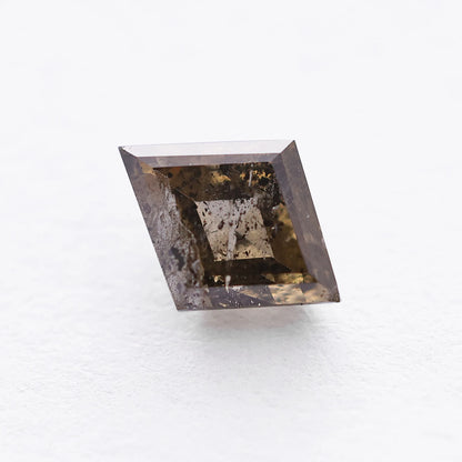 0.85 Ct Kite Brilliant Cut Salt and Pepper Diamond