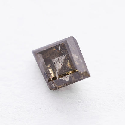 0.85 Ct Kite Brilliant Cut Salt and Pepper Diamond