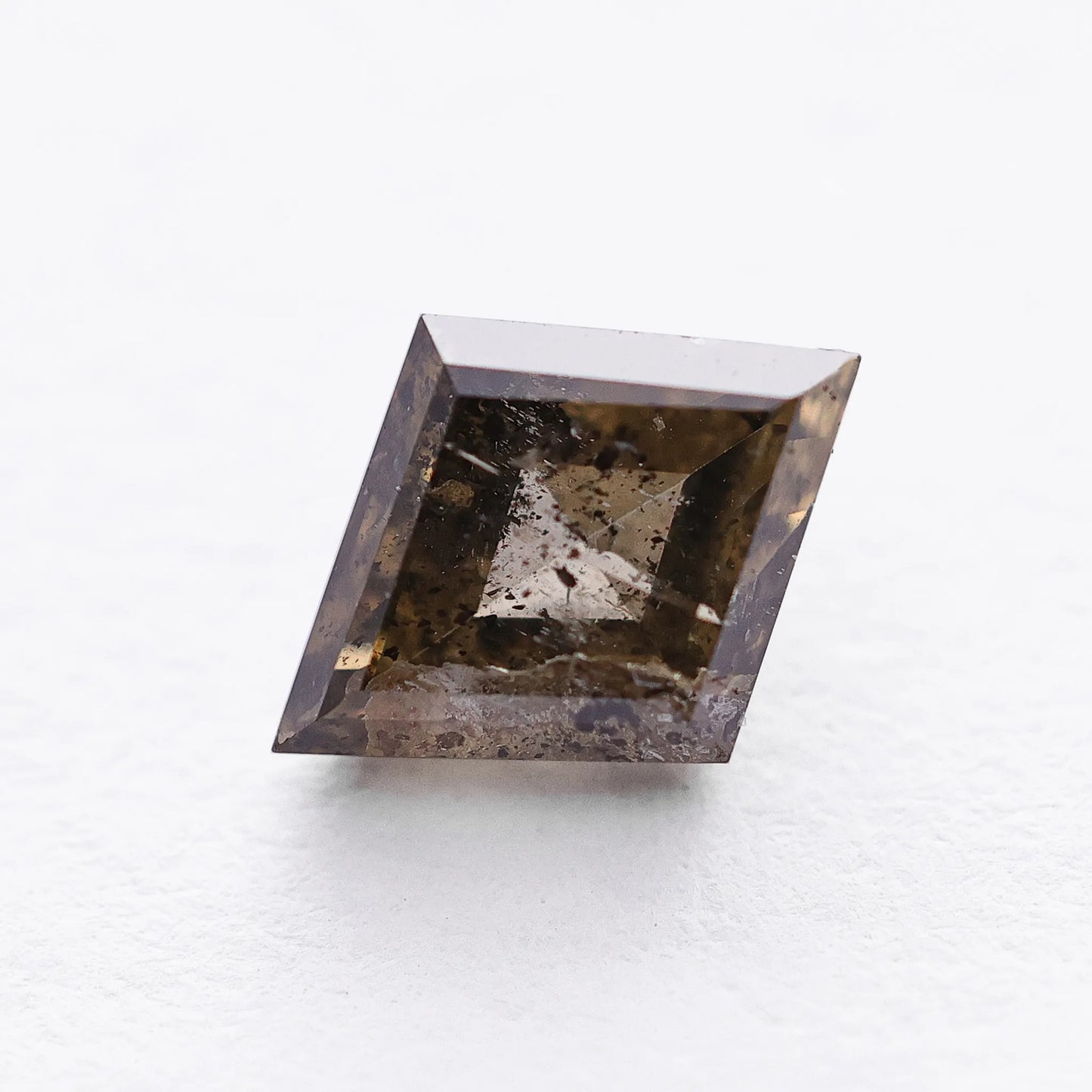 0.85 Ct Kite Brilliant Cut Salt and Pepper Diamond