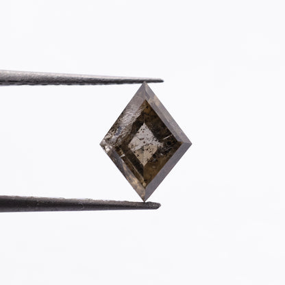 0.85 Ct Kite Brilliant Cut Salt and Pepper Diamond
