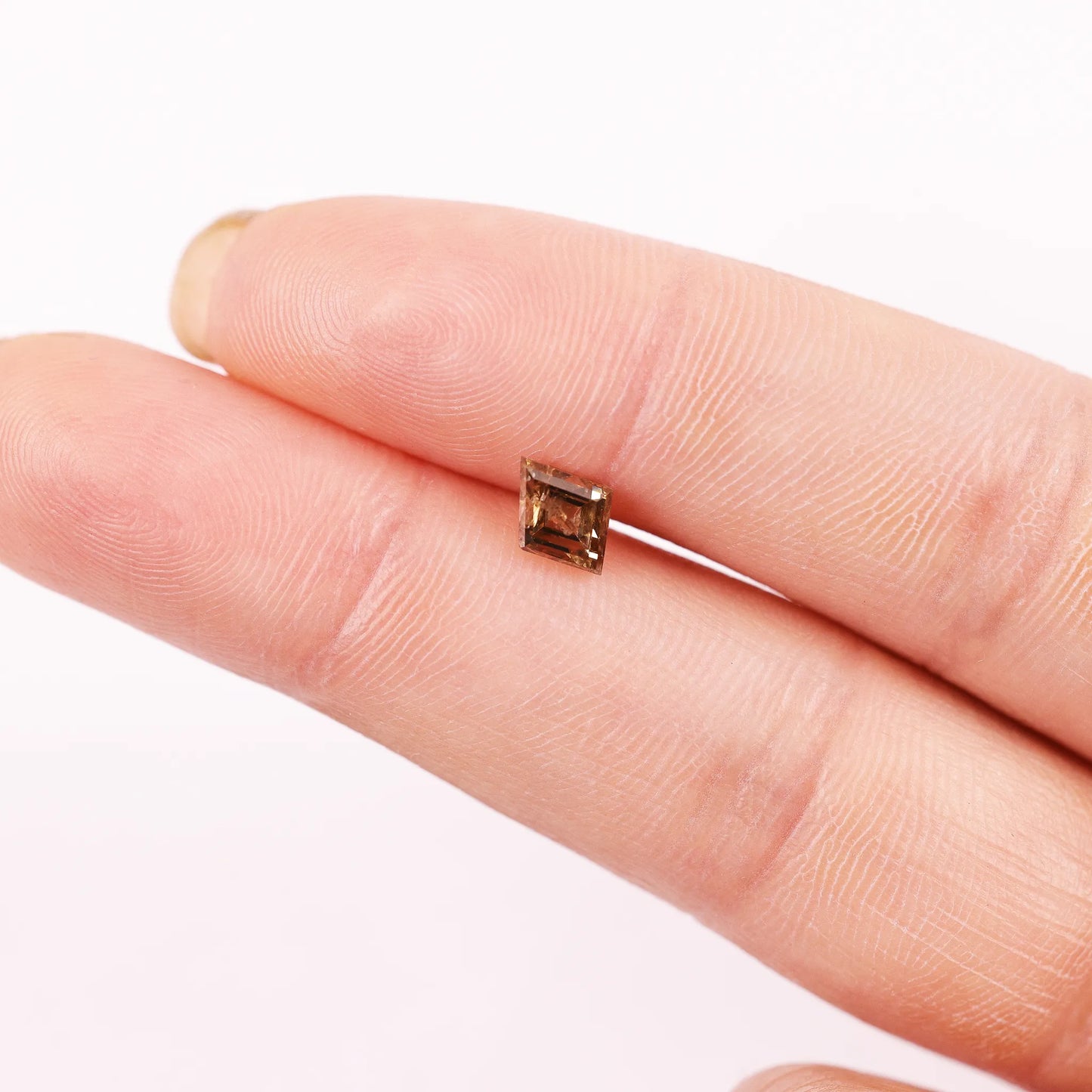 0.86 Ct Kite Brilliant Cut Salt and Pepper Diamond