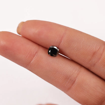 1.16 Ct Cushion Brilliant Cut Salt and Pepper Diamond