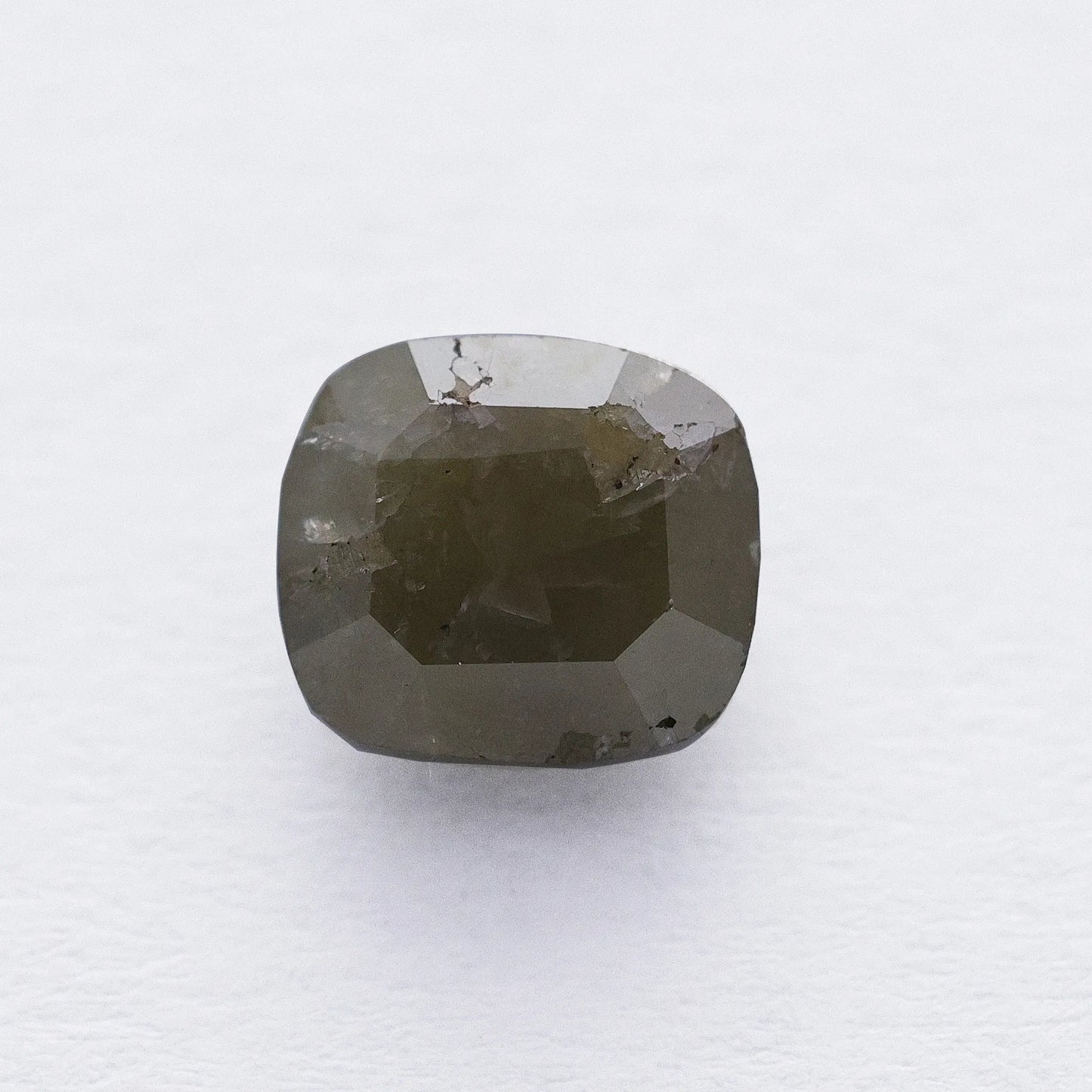 1.67 Ct Cushion Brilliant Cut Salt and Pepper Diamond