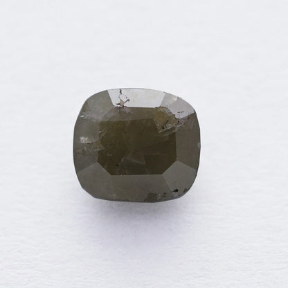 1.67 Ct Cushion Brilliant Cut Salt and Pepper Diamond
