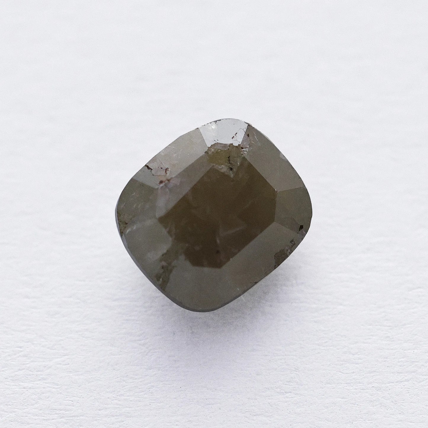 1.67 Ct Cushion Brilliant Cut Salt and Pepper Diamond